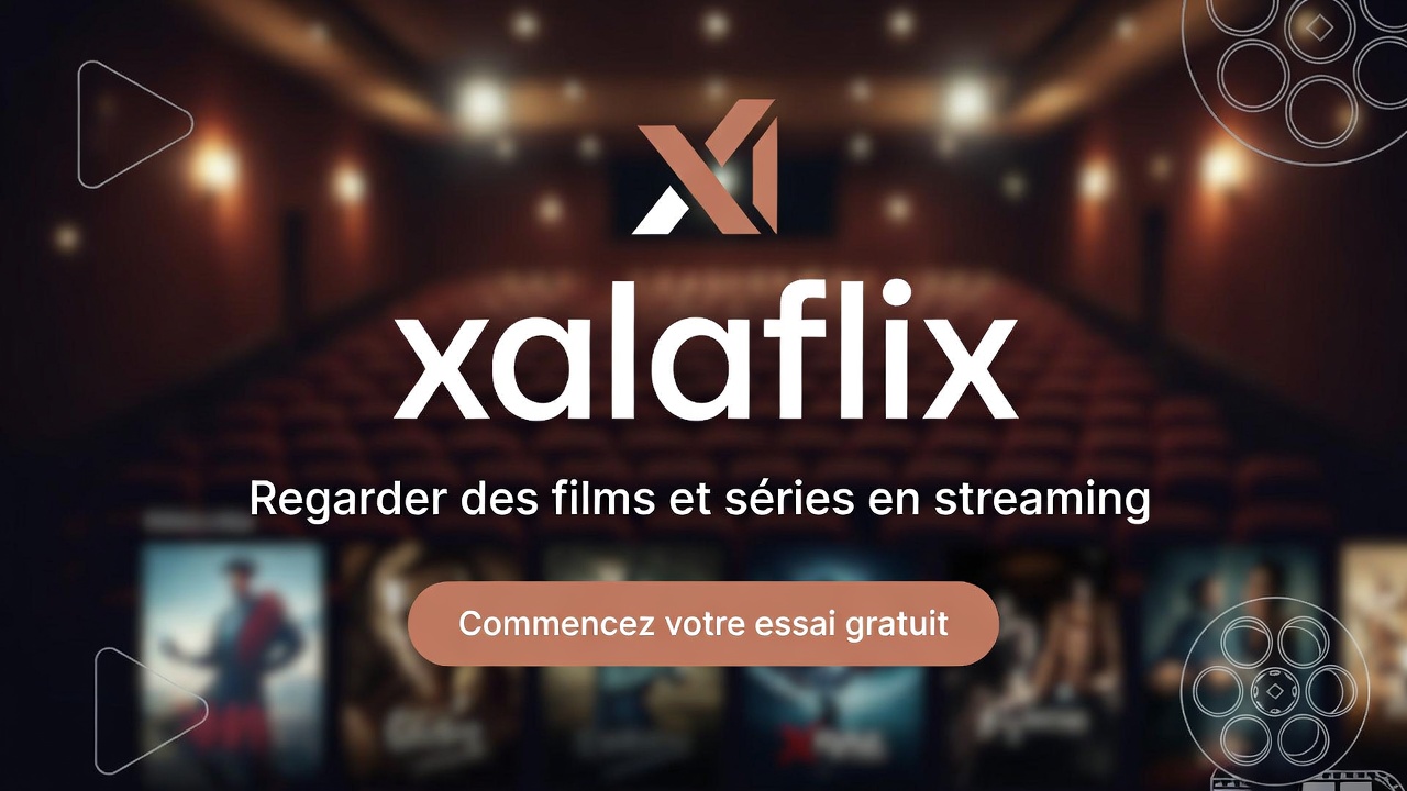 Interface Xalaflix VF sur un écran d'ordinateur